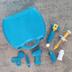 Blue Toy Doctor Kit